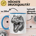 Dinosaurier Tier Tasse Geschenk Lustige Geschenkidee Spruch Blau Trendation