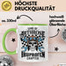 Biker Fahrradfahrer Tasse Geschenk Lustige Geschenkidee Spruch Sons Of Arthrose Ibuprofen Chapter Grün Trendation