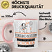 Tonstudio-Besitzerin Weil Es Keinen Schöneren Beruf Gibt Tasse Geschenk für Eine Tonstudio-Besitzerin Lustig Rosa Trendation