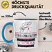 Straßenmusikerin Weil Es Keinen Schöneren Beruf Gibt Tasse Geschenk für Eine Straßenmusikerin Lustig Blau Trendation