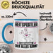 Reitsportler Tasse Geschenk für Reitsportler Der Mann Der Alles Kann Geschenkidee zum Geburtstag Blau Trendation