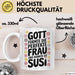Susi Tasse Geschenk Gott Formte Die Perfekte Frau Susi Geschenkidee Weiß Trendation