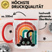 Katzen Tierliebhaber Vintage Tasse Geschenk Lustige Geschenkidee Spruch Rot Trendation