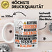 Tierheimunterstützer Geschenk Tasse Lustiger Spruch Erheben Sie Sich Der Tierheimunterstützer Betritt den Raum Weiß Trendation