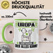 Uropa Tasse Geschenk für Uropa Der Mann Der Alles Kann Geschenkidee zum Geburtstag Grün Trendation