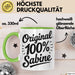 Sabine Tasse Geschenk Original 100% Sabine Geschenkidee Geburtstag Grün Trendation