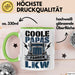 Lkw Fahrer Trucker Tasse Geschenk Lustige Geschenkidee Spruch Coole Papas Fahren Lkw Grün Trendation