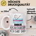 Geschenk für Kajakfahrerin Tasse Lustige Geschenkidee Geburtstag Ich Bin Kajakfahrerin Ich Darf Das Weiß Trendation