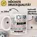Wildtierforscherin Tasse Geschenk Ich Bin Diese Eine Legendäre Wildtierforscherin Von Der Alle Reden Geschenkidee Geburtstag Weihnachten Weiß Trendation