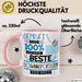 Beste Schwimmsportlerin Der Welt Tasse Geschenk für Eine Schwimmsportlerin Geprüft Und Sicher Geschenkidee Geburtstag Weihnachten Rosa Trendation