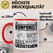 Komponist Geschenk Kaffee-Tasse Geschenkidee für Komponist Ich Bin Komponist Ich Kann Es Dir Erklären Jedoch Nicht Für Dich Verstehen Spruch Lustig Rot Trendation