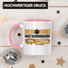 TRENDATION Tasse Hundeliebhaber Hundemama Hundepapa Hund Spruch Kaffeetasse Geschenk Rosa Trendation
