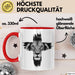 Christen Tasse Geschenk Christlich Glauben Kirche Geschenkidee Für Jesus-Fans Kreuz Löwe Rot Trendation