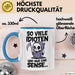 Sensenmann Tasse Geschenk Lustige Geschenkidee Spruch So Viele Idioten Und Nur 1 Sense Blau Trendation