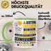 Schwiegeronkel Geschenk Tasse Lustiger Spruch Erheben Sie Sich Der Schwiegeronkel Betritt den Raum Grün Trendation