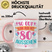 80er Geburtstag Tasse Geschenk Frauen So Gut Kann Man Mit 80 Aussehen Geschenkidee Geburtstag Rosa Trendation