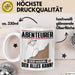 Abenteurer Tasse Geschenk für Abenteurer Der Mann Der Alles Kann Geschenkidee zum Geburtstag Weiß Trendation