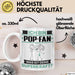 Pop-Fan Tasse Geschenk für Pop-Fan Geburtstag Lustiger Spruch Kaffee-Becher Was Ist Deine Superkraft Weiß Trendation