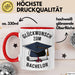 Schüler Abschluss Tasse Geschenk Lustige Geschenkidee Spruch Glückwunsch Zum Bachelor Rot Trendation