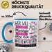Mathematikerin Tasse Geschenk Spruch Wer Will Schon Prinzessin Sein Wenn Man Auch Mathematikerin Sein Kann Blau Trendation