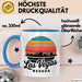 Las Vegas Nevada USA Tasse Geschenk Lustige Geschenkidee Spruch Blau Trendation