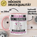 Songtexter Tasse Geschenk für Songtexter Geburtstag Lustiger Spruch Kaffee-Becher Was Ist Deine Superkraft Rosa Trendation