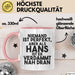 Hans Tasse Niemand Ist Perfekt, Aber Als Hans Ist Er Verdammt Nah Dran Rosa Trendation