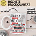 Parkour-Trainerin Tasse Lustiges Geschenk Studieren Kann Wirklich Jeder Nur Die Besten Werden Parkour-Trainerin Weiß Trendation