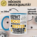 Trampolinspringer Geschenk Lustiger Spruch für Trampolinspringer Geschenkidee Bester Trampolinspringer Der Welt Blau Trendation