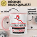 Feuerwehrfrau Weil Es Keinen Schöneren Beruf Gibt Tasse Geschenk für Eine Feuerwehrfrau Lustig Rosa Trendation