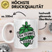 Biertrinker Tasse Geschenk Ich Trinke Vegan Becher Geschenkidee Weiß Trendation