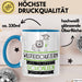 Wildtierschützerin Weil Es Keinen Schöneren Beruf Gibt Tasse Geschenk für Eine Wildtierschützerin Lustig Blau Trendation