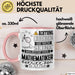 Mathematiker Geschenk Tasse Lustiger Spruch Erheben Sie Sich Der Mathematiker Betritt den Raum Rosa Trendation