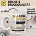 Pilates-Enthusiastin Tasse Geschenk Lustiger Spruch Bitte Erheben Sie Sich Seine Majestät Die Pilates-Enthusiastin Betritt Den Raum Weiß Trendation