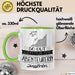 Abenteurerin Geschenk Tasse So Gut Kann Nur Eine Abenteurerin Aussehen Geschenkidee Geburtstag Weihnachten Lustig Grün Trendation