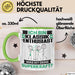 Klassik-Enthusiast Tasse Geschenk für Klassik-Enthusiast Geburtstag Lustiger Spruch Kaffee-Becher Was Ist Deine Superkraft Grün Trendation