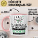 Soundtrack-Komponistin Weil Es Keinen Schöneren Beruf Gibt Tasse Geschenk für Eine Soundtrack-Komponistin Lustig Rosa Trendation