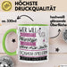 Squash-Spielerin Tasse Geschenk Spruch Wer Will Schon Prinzessin Sein Wenn Man Auch Squash-Spielerin Sein Kann Grün Trendation