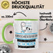 Hundebedarfsverkäuferin Weil Es Keinen Schöneren Beruf Gibt Tasse Geschenk für Eine Hundebedarfsverkäuferin Lustig Grün Trendation