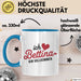 Bettina Tasse Geschenk Ich Bin Vollkommen Bettina Geschenkidee Geburtstag Blau Trendation