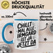 Irmgard Tasse Geschenk Chillt Mal Alle Irmgard Ist Ja Jetzt Da Geschenkidee Becher mit Name Blau Trendation