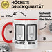 Plastik Tasse Geschenk Plastic Metal Musiker Spruch Geschenkidee Rot Trendation