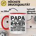 Papa Tasse Geschenk Ich Werde Immer Deine Kleine Tochter Sein Geschenkidee Rot Trendation