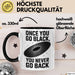 Physiker Tasse Geschenk Einmal schwarz immer schwarz Trendation