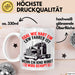 Lkw Fahrer Tasse Geschenk Harte Truckfahrer Trucker Geschenkidee Lustig Weiß Trendation