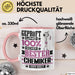 Chemiker Geschenk Lustiger Spruch für Chemiker Geschenkidee Bester Chemiker Der Welt Rosa Trendation