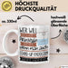 Stand-Up-Paddlerin Tasse Geschenk Spruch Wer Will Schon Prinzessin Sein Wenn Man Auch Stand-Up-Paddlerin Sein Kann Weiß Trendation