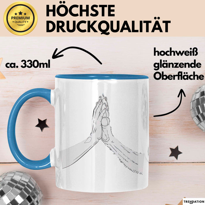 Hund Tierliebhaber Tasse Geschenk Lustige Geschenkidee Spruch Trendation