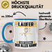 Läufer Tasse Geschenk für Läufer Der Mann Der Alles Kann Geschenkidee zum Geburtstag Blau Trendation