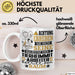 Tierheimmitarbeiter Geschenk Tasse Lustiger Spruch Erheben Sie Sich Der Tierheimmitarbeiter Betritt den Raum Weiß Trendation